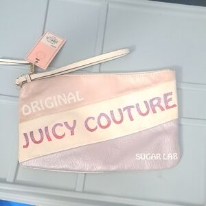 Hella CUTE Juicy Couture OVERSIZED PASTEL Wristlet !